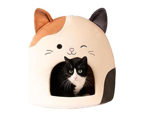 Squishmallows Original Cam The Cat Pet Cave - Ultrasoft Official Jazwares Pet Bed