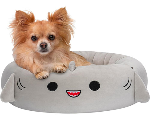 Squishmallows Gordon Shark Pet Bed - Ultrasoft Official Squishmallows Plush Pet Bed